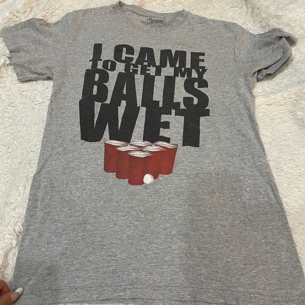 Spencers ball t shirt